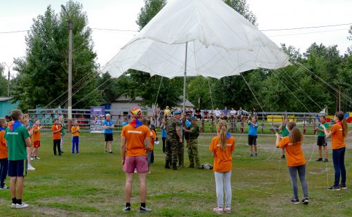 На базе ДОЛ «Молодежный» прошла «Саратовская Зарница-2019»