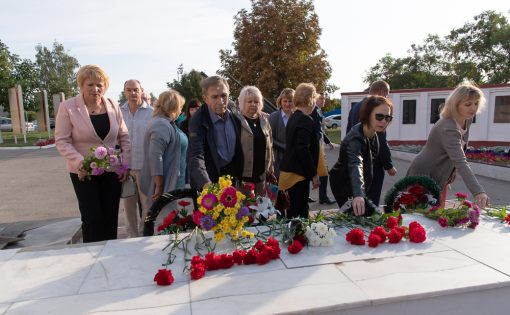 Митинг, посвященный Дню окончания Второй мировой войны