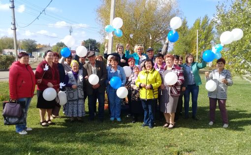 В КЦСОН Краснопартизанского района прошла  акция «Голубь мира»