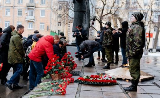 Центр «Набат» принял участие в торжественном закрытии Всероссийской акции «Вахта Памяти-2019»