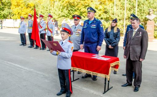 Ветераны СОО ВООВ «Боевое братство» приняли клятву кадетов ГБОУ СО «СКШ №2 им. В.В. Талалихина»