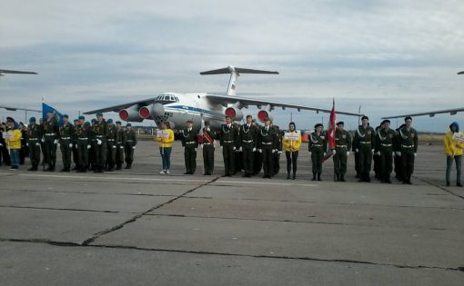 Состоялось торжественное открытие окружного финала военно-спортивной игры «Зарница Поволжья» в г. Оренбург