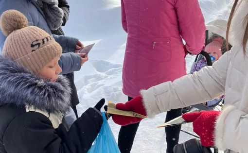 В Петровске состоялась патриотическая акция «Ленинград - дорога жизни»