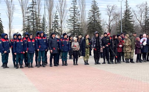 Герои провели урок мужества для молодежи